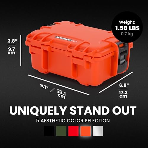 Maleta rígida NANUK 903 resistente para cámaras compactas miniatura 5