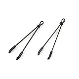 KOFISNI Stainless Steel Body Clamp for Women Stainless Steel Body Ring Adjustable Body Clamps Non-Piercing Non-Piercing Body Jewelry for Women Men (Black)