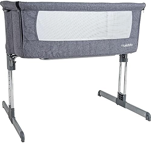 Kiddo Napper Berço Portátil Melange com Grafite