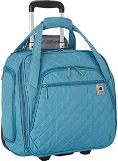 DELSEY Paris Rolling Under Seat Tote Bag, Teal, One Size