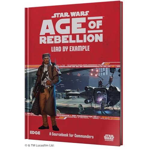 Star Wars: Age of Rebellion Lead by Example RPG libro hardcover miniatura 3