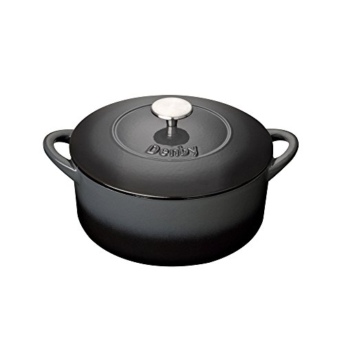 Denby Halo Cast Iron 24Cm Round Casserole, 24 cm 1 Gallery Image