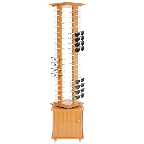 JYXYXSCP Rotating Glasse Display Stand,72 Pairs