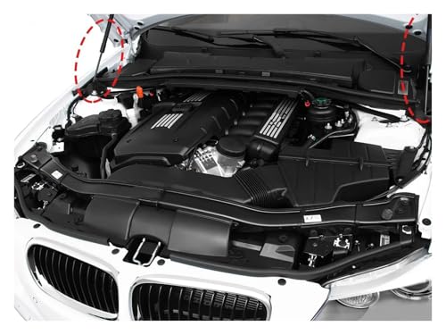 Vérin à gaz de capot BMW E46 robustesse et ajustement premium 316mm 1 paire - 5