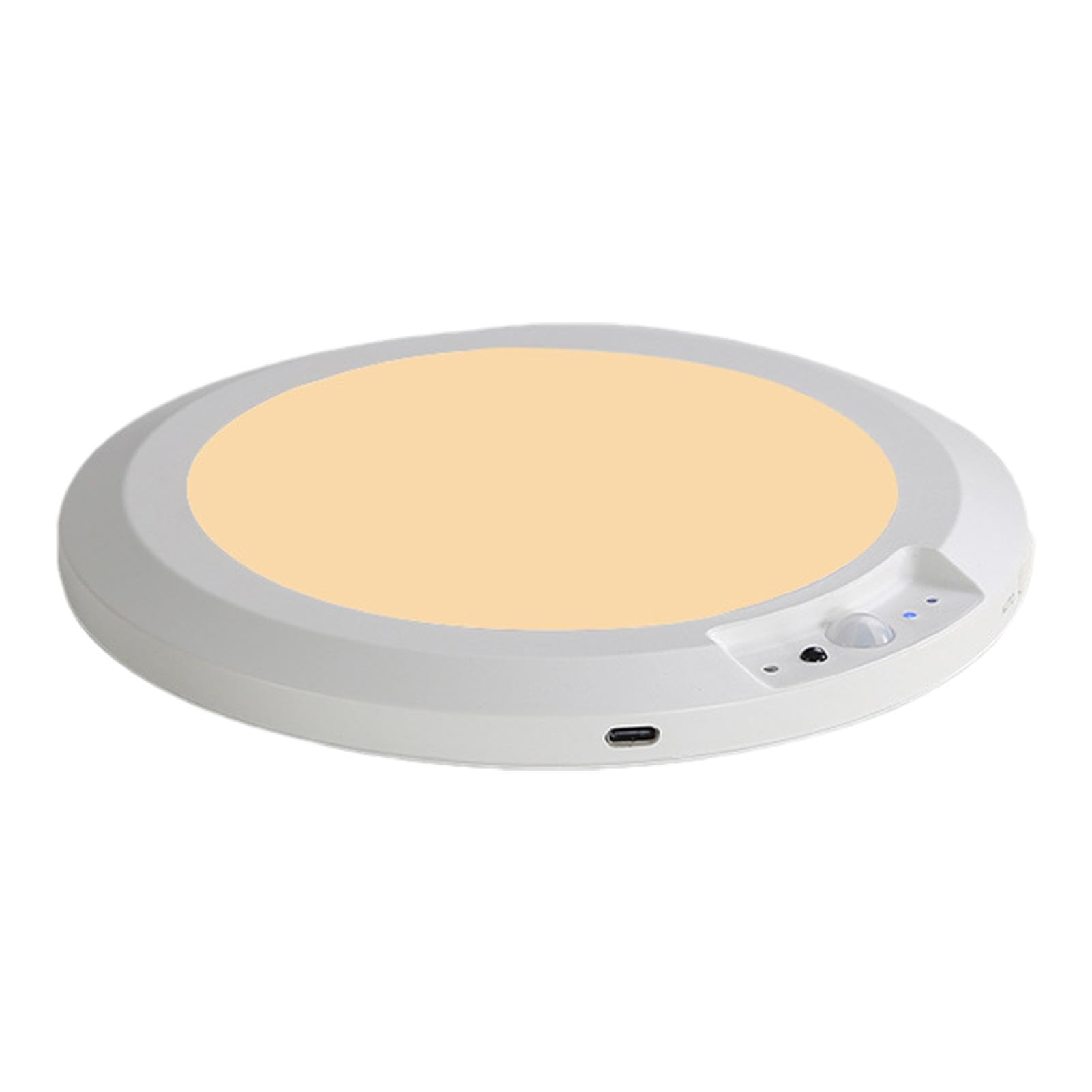 Plafoniera LED Rotonda Ricaricabile Con Sensore Di Movimento E Telecomando - Wireless, Dimmerabile, 3 Temperature Colore, 5400mAh Per Corridoi E Scale - 5
