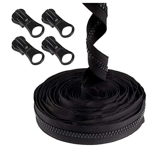 How to protect luggage zipper from theft Continuous Separating Plastic Zipper Roll