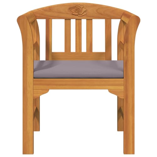 Banco de rosas de madera maciza barnizada con relieve artesanal 5
