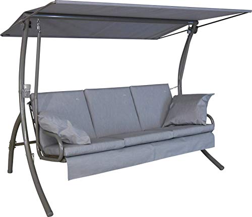 Preisvergleich Produktbild Angerer Loft Sun Hollywoodschaukel, grau, 3-Sitzer