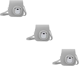 Obuyke 3 Pçs Bolsa De Armazenamento De Câmera Instantânea Capa Protetora De Mini Câmeras Fotográficas Instantaneas Capa Para Mini 9 Capa De Câmera Para Mini 11 Bolsa Pu Para Câmera