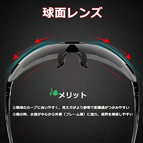 サングラス スポーツ 偏光レンズ 紫外線カット スポーツ サ