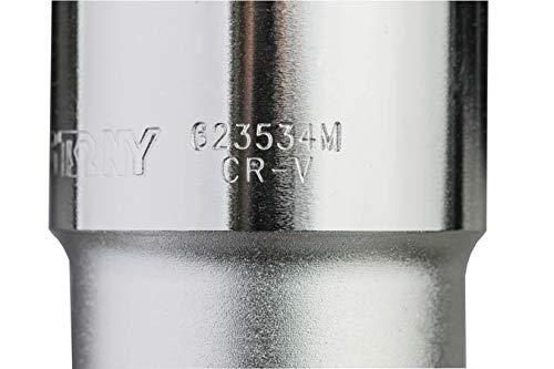 KING TONY 623534M Socket Long 3/4" 34mm for DIYers & Professionals, Built for Repair and Installation tasks 34mm - Image 3
