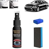 Nurafix Auto Spray Kratzer Entfernen,Quick Effect Coating Agent, Scratch Remover Auto,Auto-Beschichtungs-Sprays für Glanz & Schutz,Nurafix-autospray Auto Kratzer Entferner Remove All Scratches (1PC)