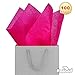 PMLAND Premium Quality Hot Pink Tissue Paper - 100 Sheets (20 x 15 Inches) Bulk for Gift Wrap Gift Bags Packaging Crafts Party Holiday Birthday Wedding Baby Shower
