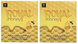 Miel afrodisíaco Royal Honey Gold x2 para hombre – Ginseng natural de resistencia estimulante muy eficaz fórmula intensa, 20 bolsitas