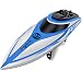 WangX Télécommande sans Fil surdimensionné de Charge Clipper Submarine Télécommande Toy Navire à Grande Vitesse Modèle d'aviron étanche Adulte Enfant Garçon électrique Jouet (Color : Bleu)