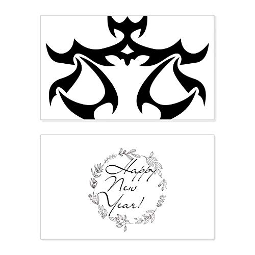 Signo del zodiaco de Libra con mensaje conmemorativo de Año Nuevo de la constelación