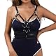 WUUDOA Leather Harness Damen Oberkörper SM, Leder Bh Dessous Frauen, Kinky Outfit Woman, BDSM Kleidung Slave Outfit, Sexgeschirre, Punk Body Harness Fuer Damen Gothic, Kinkywear Dame Party