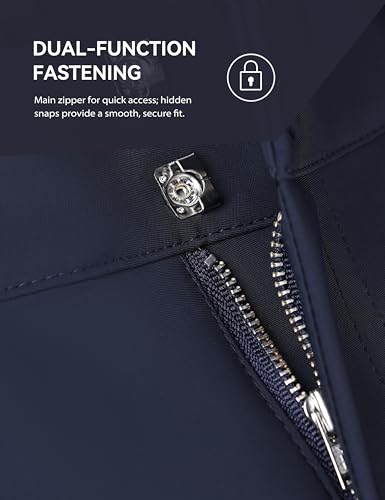 Harrison Howard Full-Seat Silicone Breeches for Women Horse Riding Pants Slip-Resistant Riding Tights Equestrian Women,Navy,S
