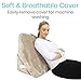 Xtra-Comfort - Almohada de cuña de cama plegable de espuma viscoelástica para...