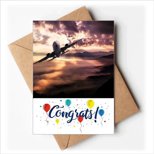Cartes de mariage avec enveloppes rouge foncé au motif nuages élégants