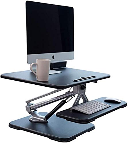 Preisvergleich Produktbild Höhenverstellbarer Stehtisch Büro Arbeitsstation / Professionelles modernes Design für alle Workstation und Stehpult