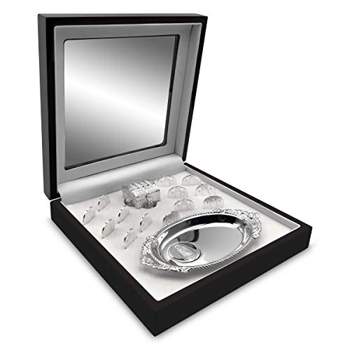 Ehv Wedding Unity Coins – Deluxe Handmade Wedding Coins With Beautiful Display Box – Traditional Wedding Keepsake Arras – Elegant Matrimonial Decorative Box With 13 Piece Coin Set (San Benito) #TOP1