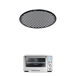 Breville BOV800PC13 13-Inch Pizza Crisper for use with the BOV800XL Smart Oven with Breville BOV900BSS Convection and Air Fry Smart Oven Air, Brushed Stainless Steel