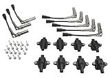 Ford Ignition Coil Pack, Female Socket, Coil Wire/Hold Down Bolts Included, Ford Godzilla, Kit
