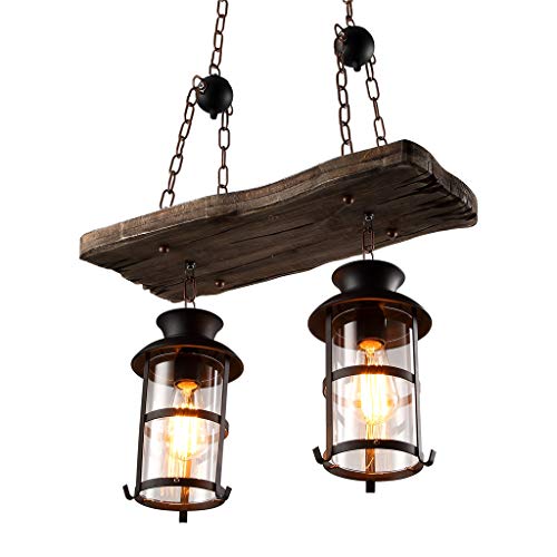 Pendentif lampe vintage E27 suspension industrielle réglable lustre loft pour salon et café