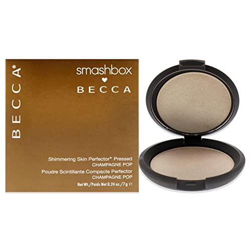 SmashBox Becca Wciskany zakreślacz do lśniącej skóry, efekt szampana pop dla kobiet, 6,8 g