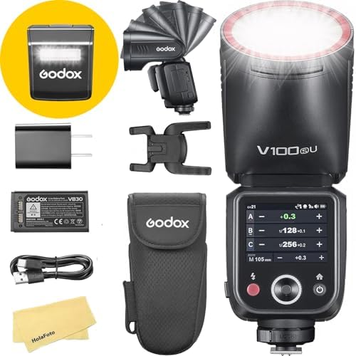 Godox V480-S Kamerablitz Für Sony - Touchscreen Speedlite GN50 TTL Wireless
