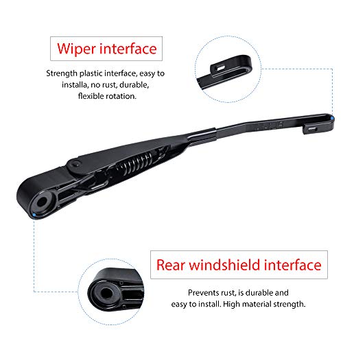 Replacement For Honda Crv Cr-V 2012-2016 Rear Windshield Back Wiper Arm Blade Set #TOP2