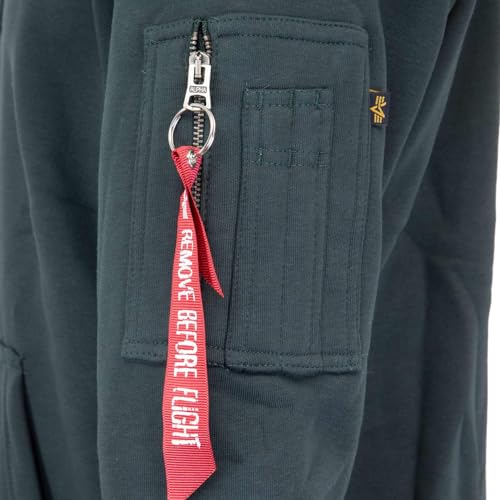 Alpha Industries sweatshirt à capuche mixte confortable avec dos imprimé - 5