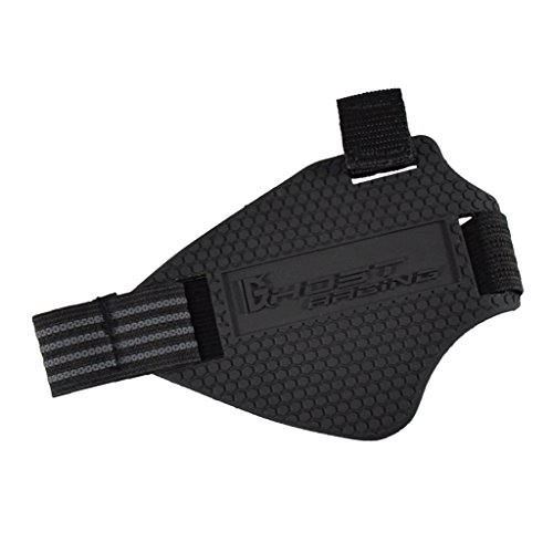 Homyl Protetor de calçado de moto para câmbio e alavanca de borracha