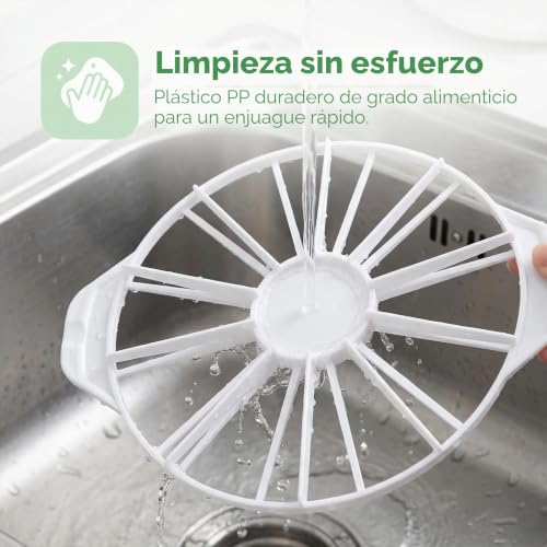 Miniatura 5 de 2 Piezas Cortador De Tartas, Marcador De Porciones De Pastel Redondo De 10 12 14 16, Divisor De Pasteles, Accesorios De Cocina Para Hogar, Cafetería, Restaurante, Fiestas Y Bodas