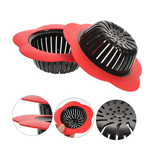 4 piezas filtro para desagüe de piso colador de fregadero miniatura 3