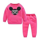 Mud Kingdom Cute Unisex Kids Outfits Pattern Jogging Set