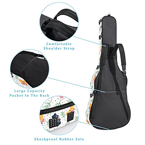 Housse de guitare acoustique matelassée pour protéger votre dos
