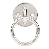 Vbest life Edelstahl-Sandsack-Aufhängehaken, langlebiger Sandsack-Rundtür-Aufhängehaken mit Ring für Boxsack-Zubehör(6mm)