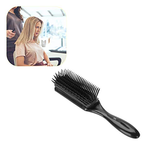 Nine Row Curly Anti-static Hair Comb, Professional Salon Hairbrush Scalp Care Pillow Airbag Massage Hair Brush, Hairstyle Massager Hairdressing Hair Care Healthy Scalp Styling