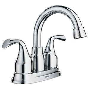 Moen 84115 Idora Bathroom Sink Faucet, 4-Inch Centerset, Chrome