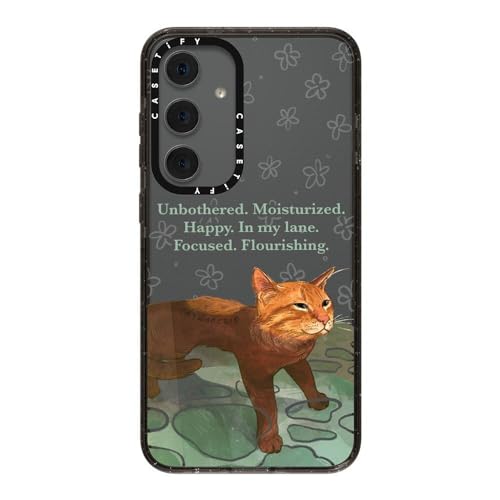 Coque Samsung Galaxy S24+ CASETiFY noir transparent protection Impact rigide - 2