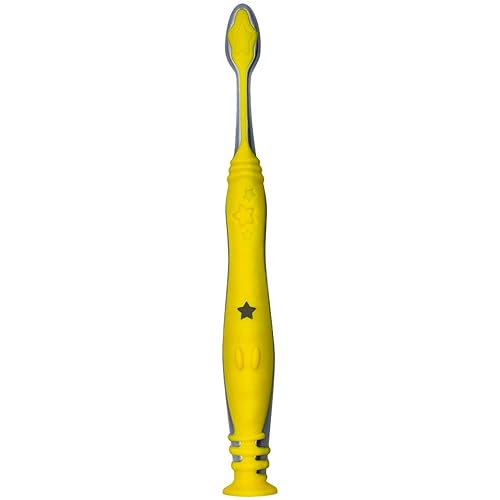 Miniatura 3 de Colgate Batman - Cepillo de dientes para niños con ventosa, niños de 5 años en adelante, extra suave (los colores varían), paquete de 6