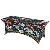 Cette nappe pour femme avec imprimé casse-noisette et danse de Noël est livrée avec quatre couvre-pieds d'angle qui offrent un ajustement sûr et empêchent de glisser. Le design rend l'installation sans effort, assurant à votre table un aspect à chaque fois.