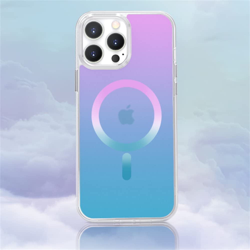 Étui de chargeur sans fil mat pour iPhone 12 Pro Max rainbow - 6