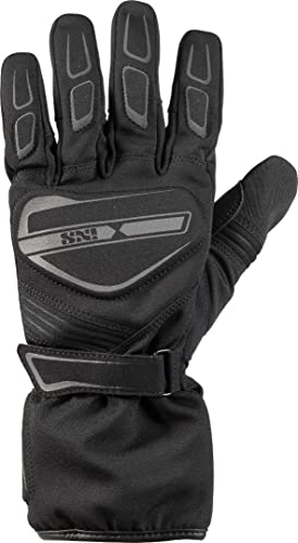Gants de moto IXS Tour LT Mimba-ST durables haut de gamme noir
