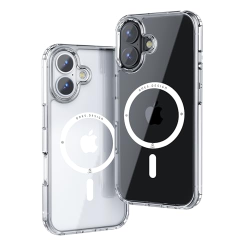 Image of ONES Magnetic for iPhone 17 Slim Case, [Compatible with Magsafe] [Military-Grade Drop Protection][Anti-Yellowing], Shockproof Protective Cover for iPhone 17, Scratch-Resistant, Transparent