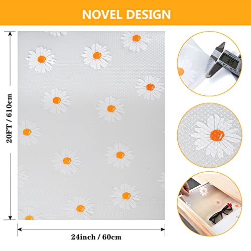 Innolites Shelf Liners For Kitchen Cabinets, Non Adhesive Drawer Liner Non Slip Cabinet Liner, 24 Inch X 20 Ft, For Kitchen Shelf Liner Pantry Cupboard Refrigerator Dresser (24 Inch X 20 Ft) #TOP1