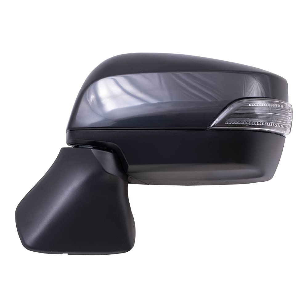 Brock Passenger Side Power Mirror Replacement For 2015-2017 Subaru Outback & Legacy - With Heat, Signal & Blind Spot (Paint-to-Match Black Cover) - View #4