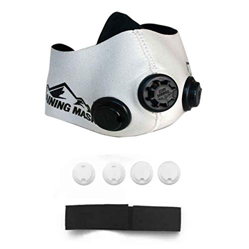 Máscara De Treino Training Mask Altitude Crossfit Mma 2.0 Cor: Cinza